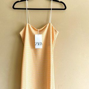 Zara Midi Dress in Mustard Yellow